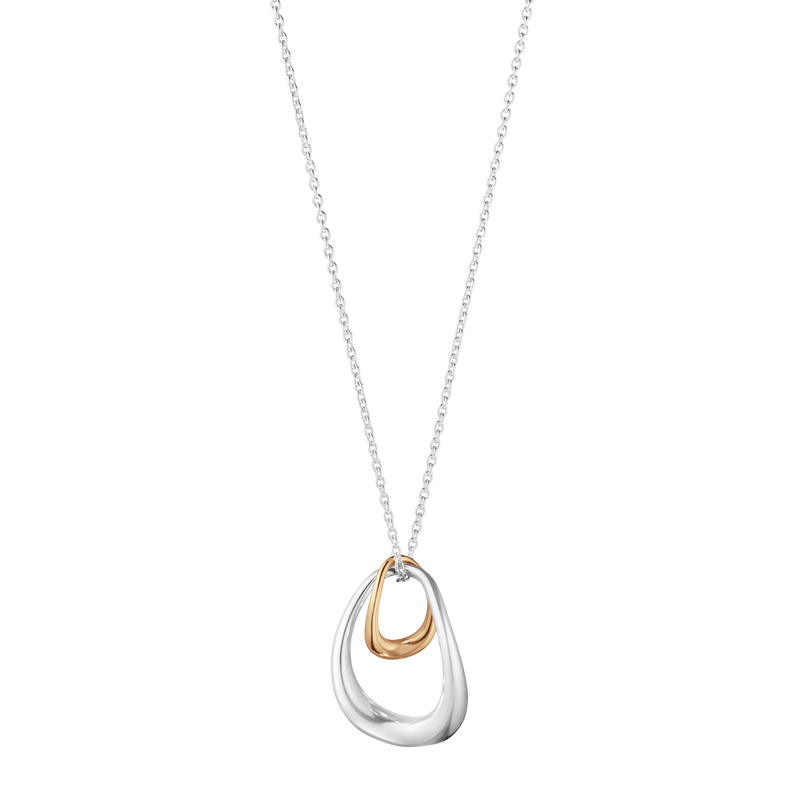 OFFSPRING PENDANT - STERLING SILVER AND 18 CARAT ROSE GOLD - 10012763