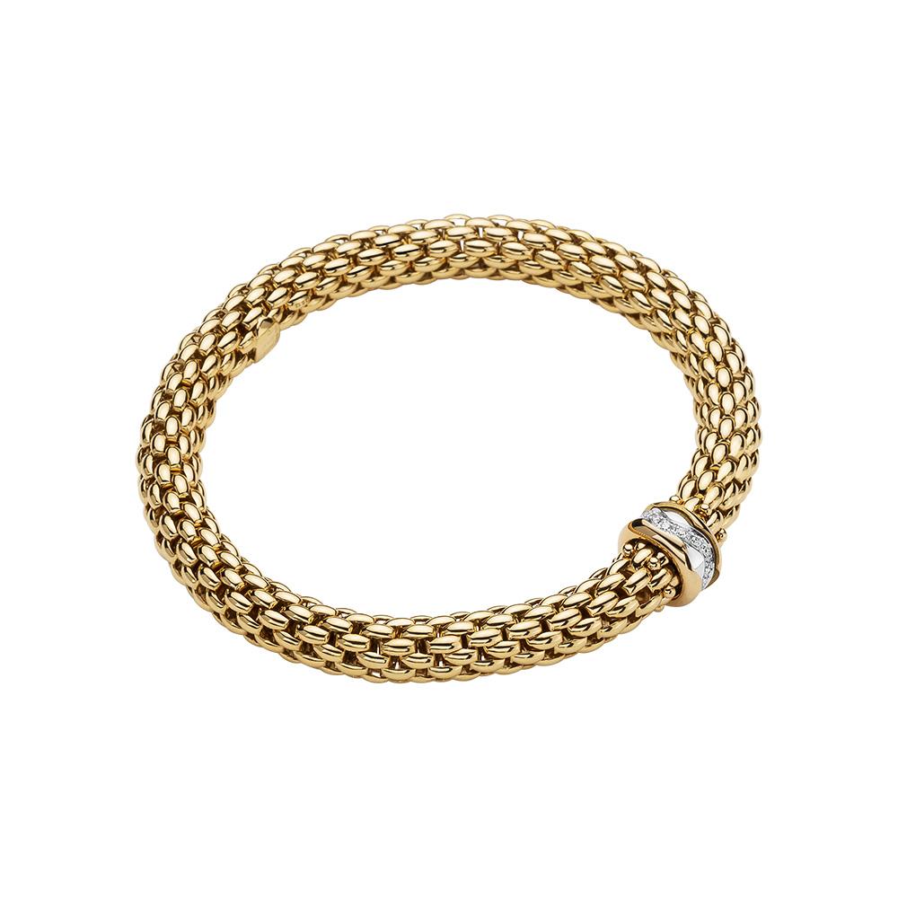 Love Nest Collection Flex'it bracelet with diamond pavé