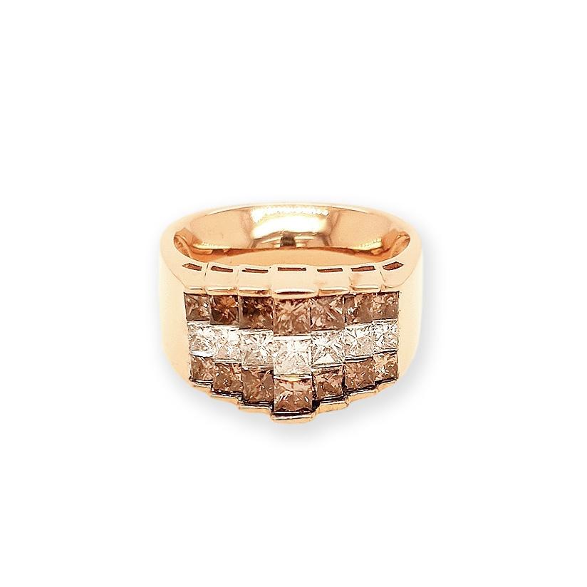 Cinnamon Diamond Ring