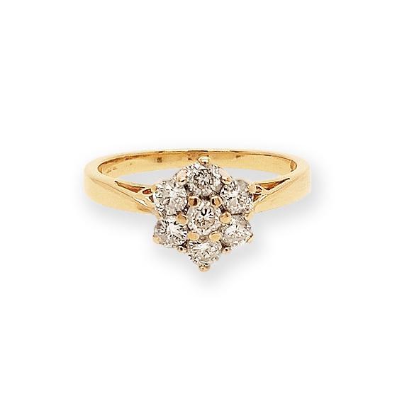 Daisy Cluster Ring