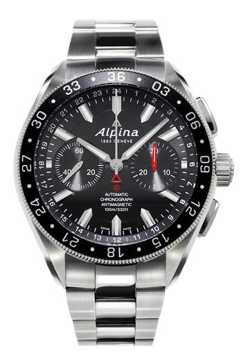 ALPINA 4 Swiss chronograph bracelet watch AL-860B5AQ6B - Ogden Of Harrogate
