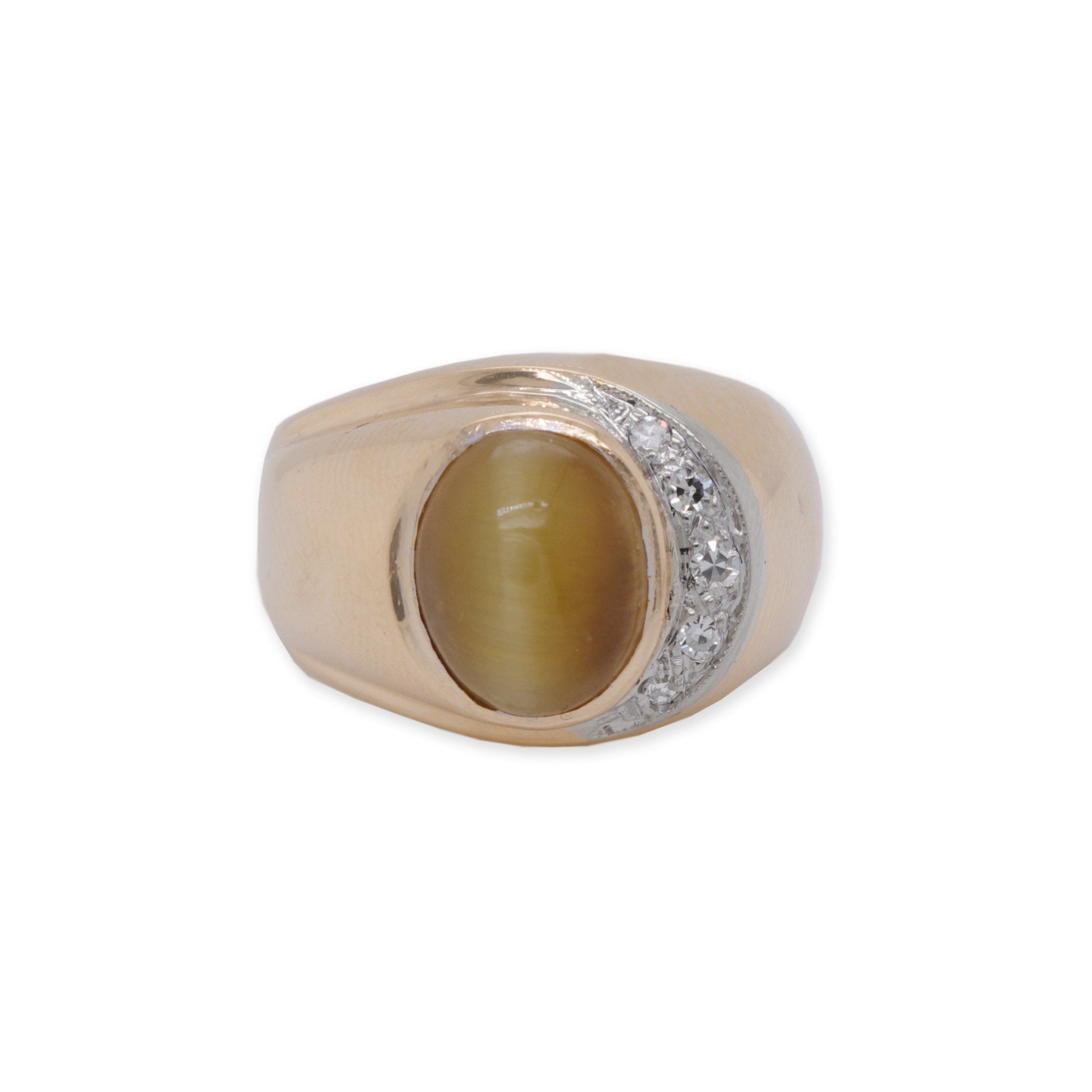 Wide Chrysoberyl Ring