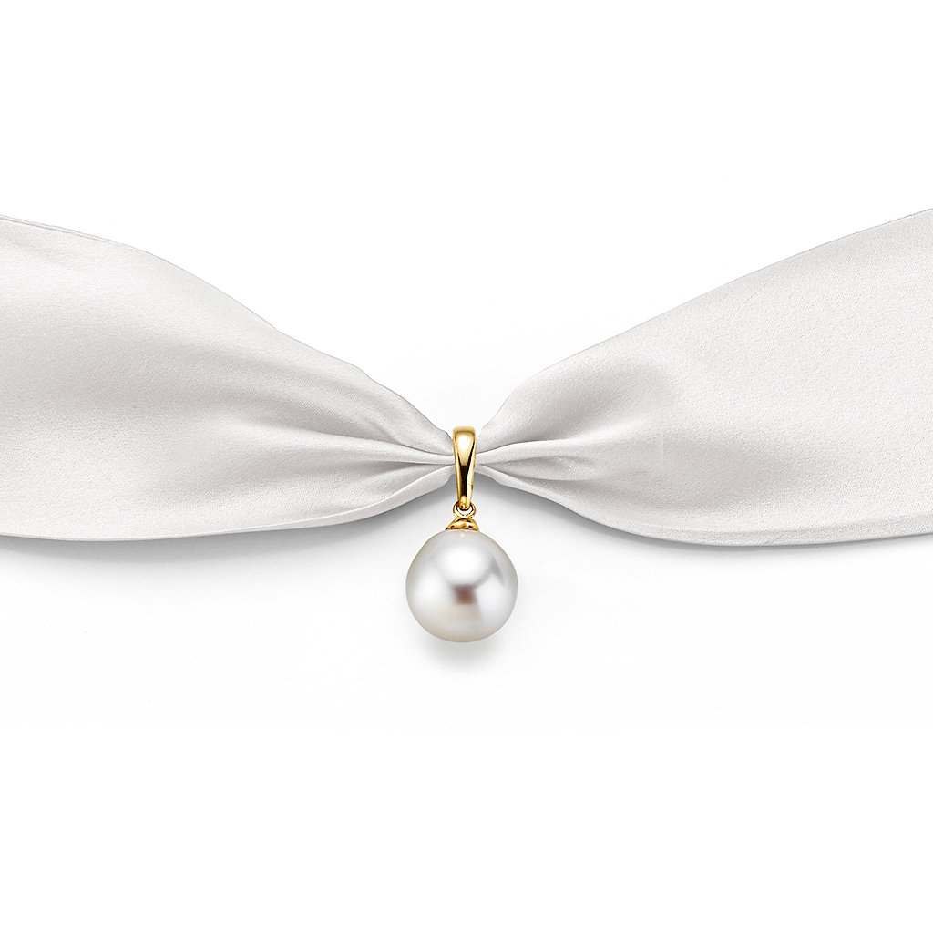 White hot sale silk choker