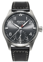 Alpina Luxury Watches Grey / Charcoal ALPINA ‘Startimer Pilot’ limited edition automatic 44mm watch AL-710G4S6