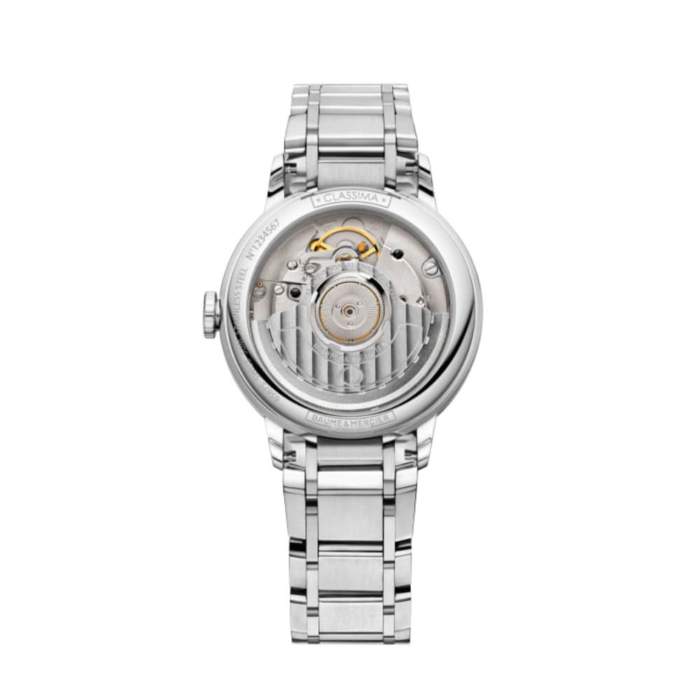 Baume et Mercier Luxury Watch Baume et Mercier Classima Diamond-Set Ladies Automatic Watch 10496