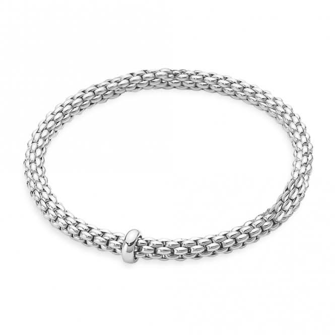FOPE Designer Jewellery FOPE 18ct White Gold Flex’it Bracelet 620B
