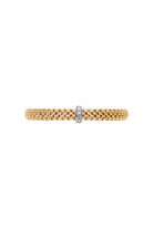 FOPE Designer Jewellery FOPE Flex'it Vendome 18ct Rose Gold 0.35ct Diamond Rondel Bracelet 584B BBRM