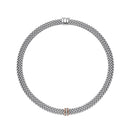 FOPE Designer Jewellery FOPE Panorama 18ct White Gold Long Necklace with Diamonds 587C BBR