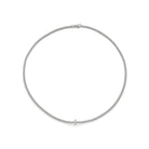 FOPE Designer Jewellery FOPE Prima 18ct White Gold 0.18ct Diamond Necklace 645C