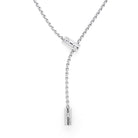 FOPE Jewellery FOPE Aria 18ct White Gold Thin Rope Necklace Set with Diamonds