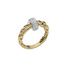FOPE Jewellery FOPE Eka Tiny Anniversario Collection 0.22ct Diamond Ring - AN707 PAVE