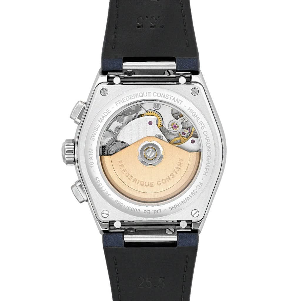 Frederique Constant Luxury Watch Frederique Constant Highlife Chronograph Automatic Watch, FC-391WN4NH6