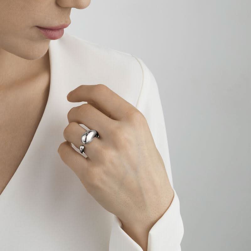 Georg Jensen Designer Jewellery Georg Jensen Mercy Ring - Silver 20000083