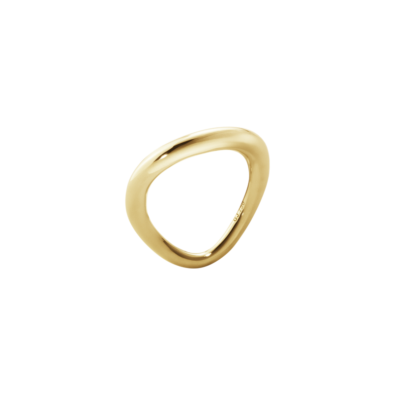 Georg Jensen Designer Jewellery Georg Jensen Offspring Ring - 18ct Yellow Gold (10015065)