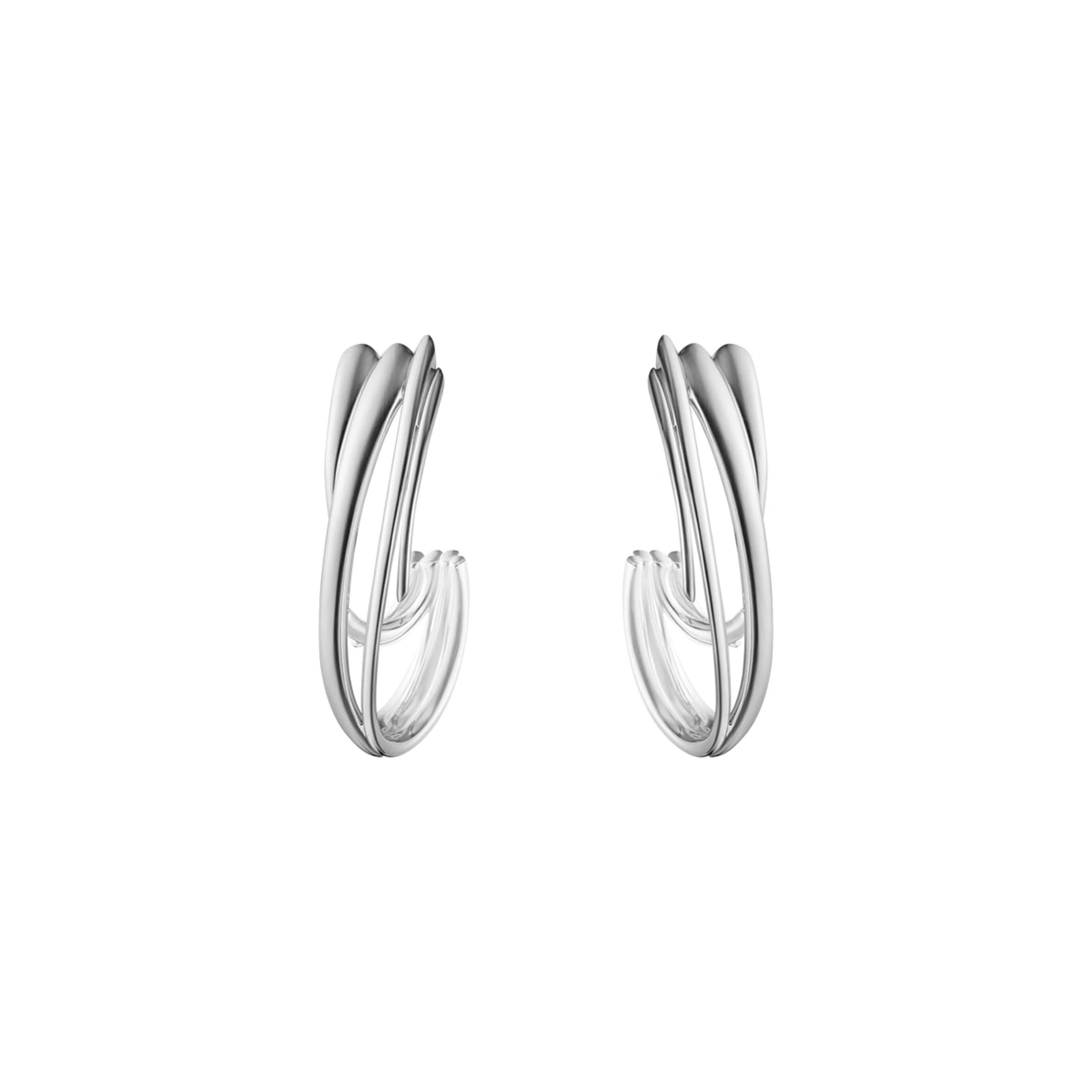 Georg Jensen Designer Jewellery Georg Jensen Silver ARC Earrings