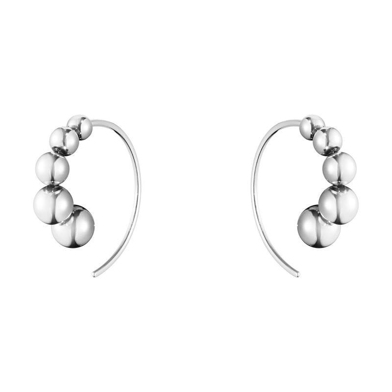 Georg Jensen Jewellery Georg Jensen Moonlight Grapes Earrings - Sterling Silver (10014371)