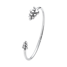 Georg Jensen Jewellery Georg Jensen Moonlight Grapes Open Bangle - Sterling Silver (3531196)