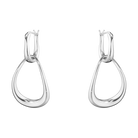 Georg Jensen Jewellery Interlocked Hoop Georg Jensen Offspring Earrings - Sterling Silver