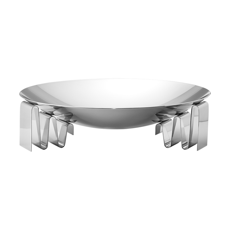Georg Jensen Silverware Homewares Gifts Georg Jensen Frequency Large Bowl - Stainless Steel (10014921)