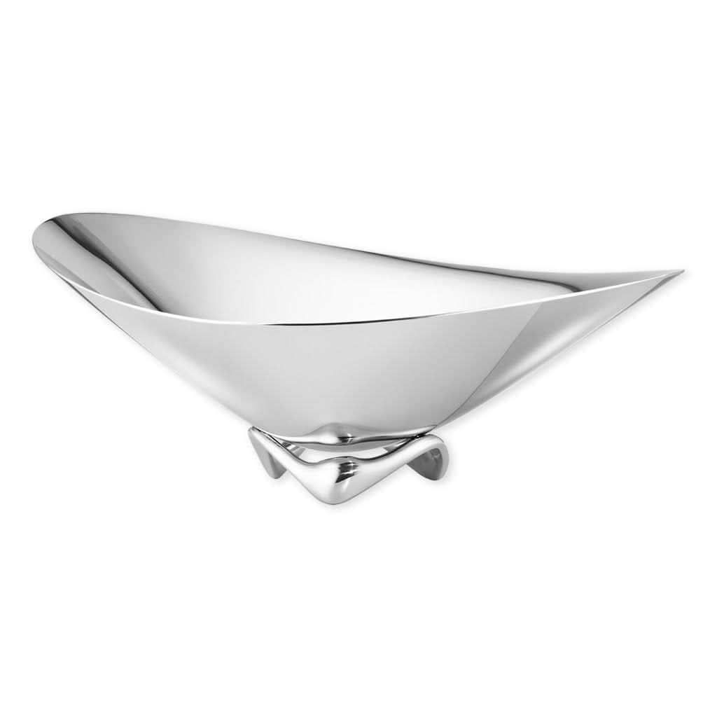 Georg Jensen Silverware Homewares Gifts Georg Jensen Henning Koppel Wave Bowl - Small (10009657)
