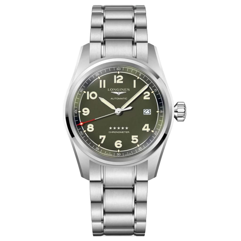 Longines Luxury Watch LONGINES SPIRIT Stainless Steel Date Watch L3.810.4.03.6