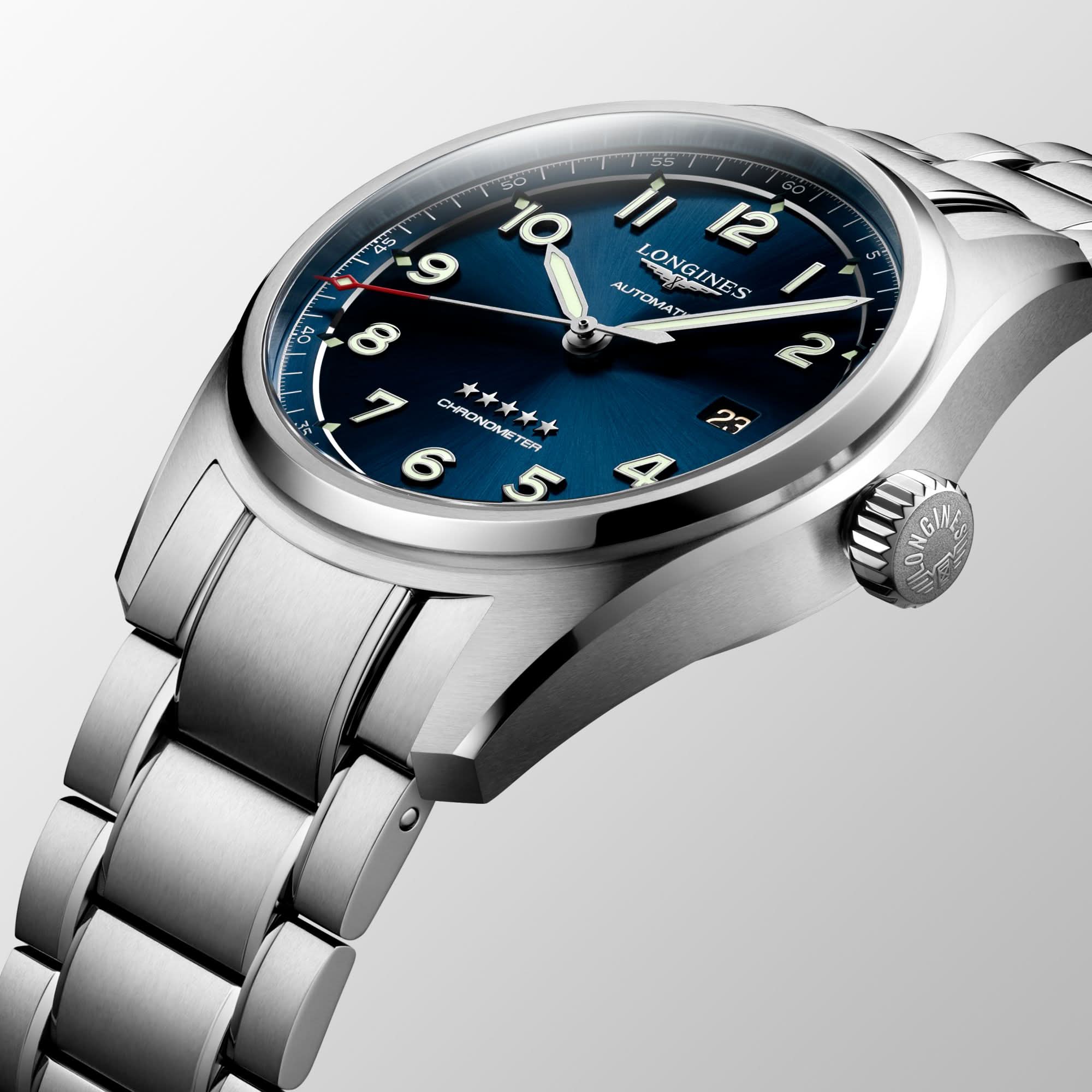 Longines Luxury Watch LONGINES SPIRIT Stainless Steel Date Watch L3.810.4.93.6