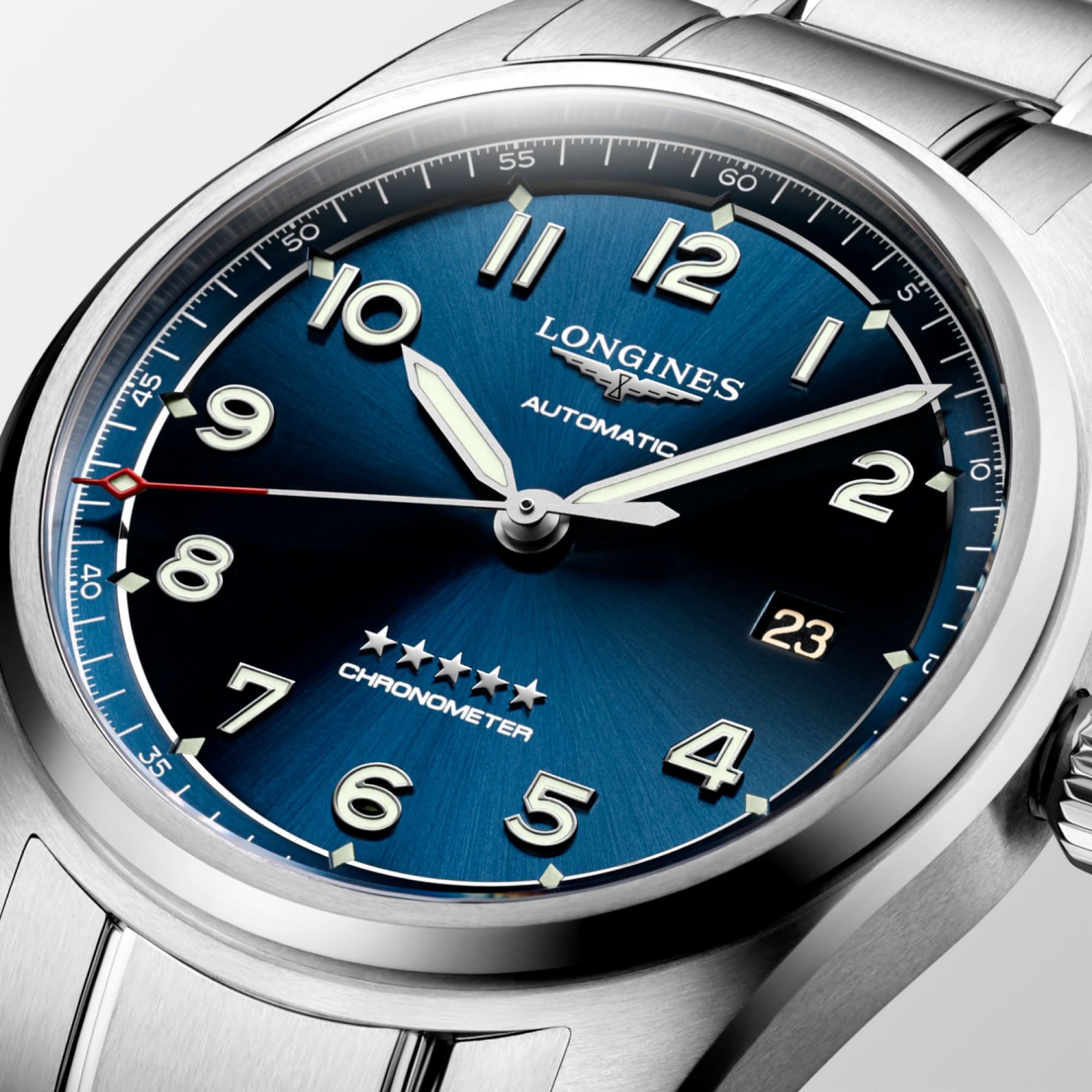 Longines Luxury Watch LONGINES SPIRIT Stainless Steel Date Watch L3.810.4.93.6