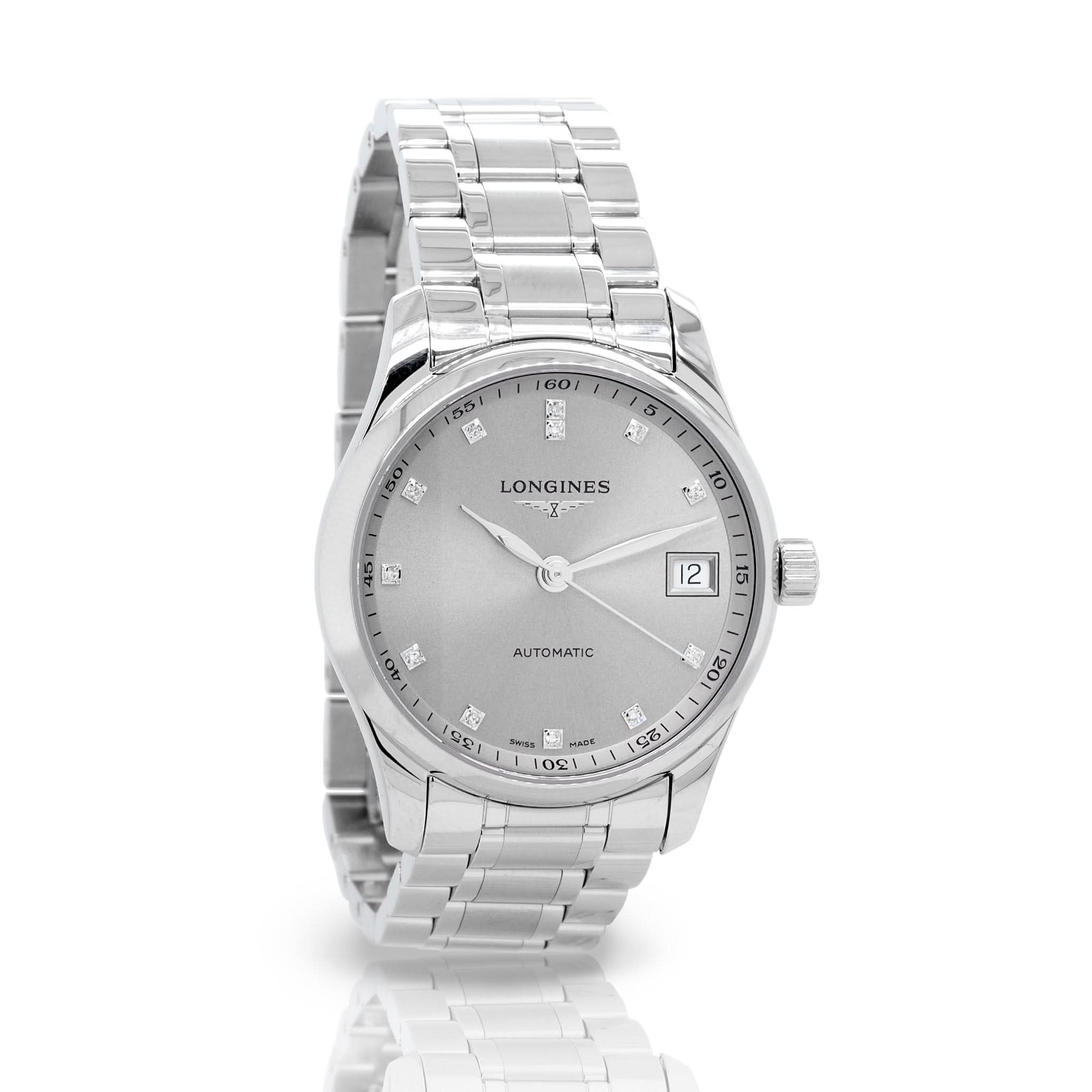 Longines Luxury Watches Longines Master Collection Steel Ladies Automatic Watch L23574076