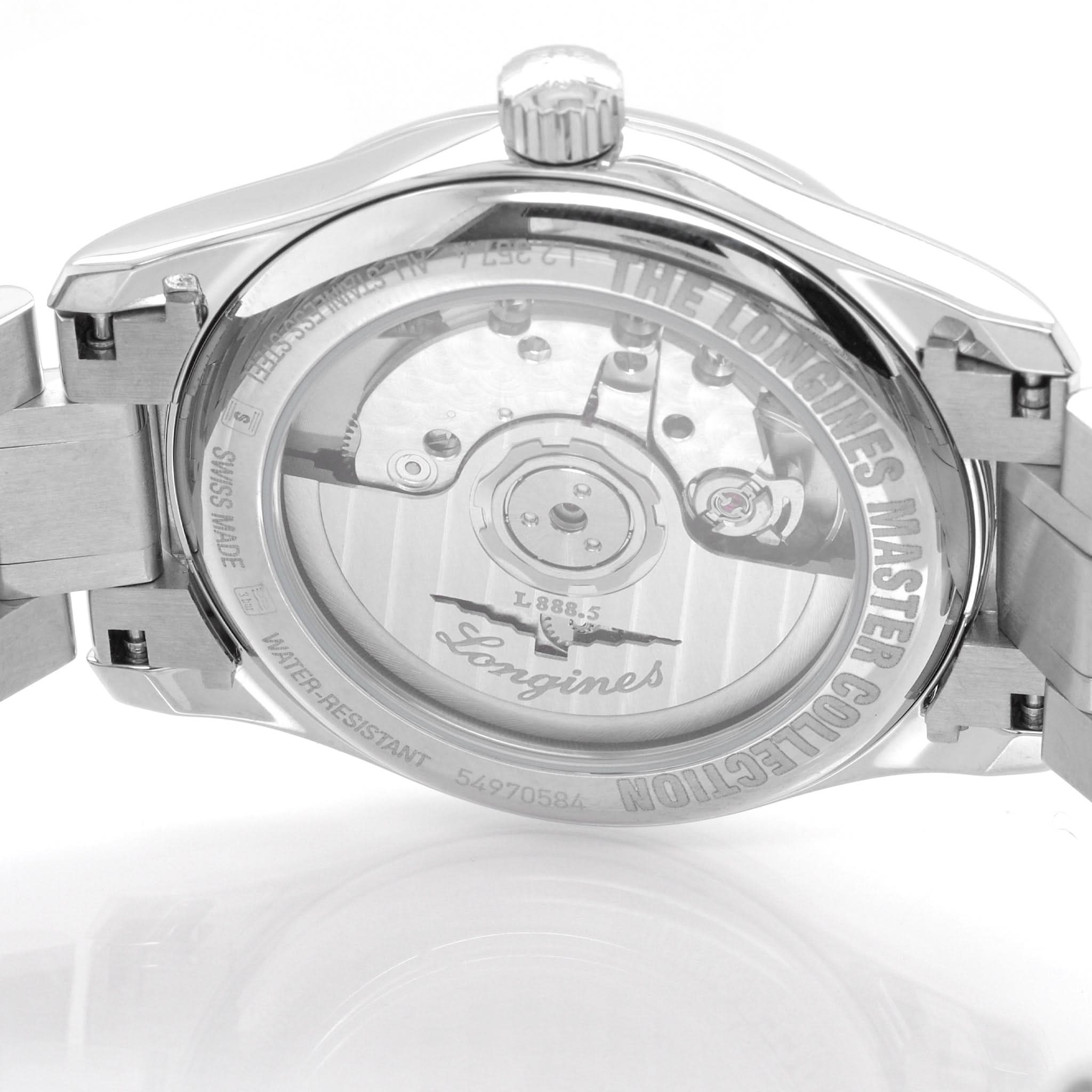 Longines Luxury Watches Longines Master Collection Steel Ladies Automatic Watch L23574076