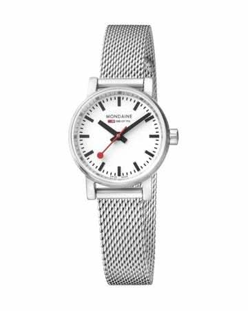 Mondaine Luxury Watch Mondaine EVO2 26 mm, Stainless Steel Watch, MSE.26110.SM