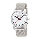 Mondaine Luxury Watches White Mondaine Evo Quartz Bracelet Watch A658.30300.11SBV