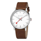Mondaine Luxury Watches White Mondaine Evo2 Big Strap Watch MSE.40110.LG