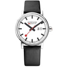 Mondaine Luxury Watches White Mondaine Evo2 Quartz Date Strap Watch MSE.40210.LB