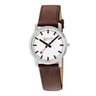 Mondaine Luxury Watches White Mondaine Simply Elegant Quartz Watch A638.30350.11SBG