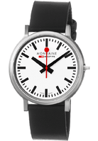 Mondaine Luxury Watches White Mondaine Stop 2 Go Quartz Watch A512.30358.16SBB