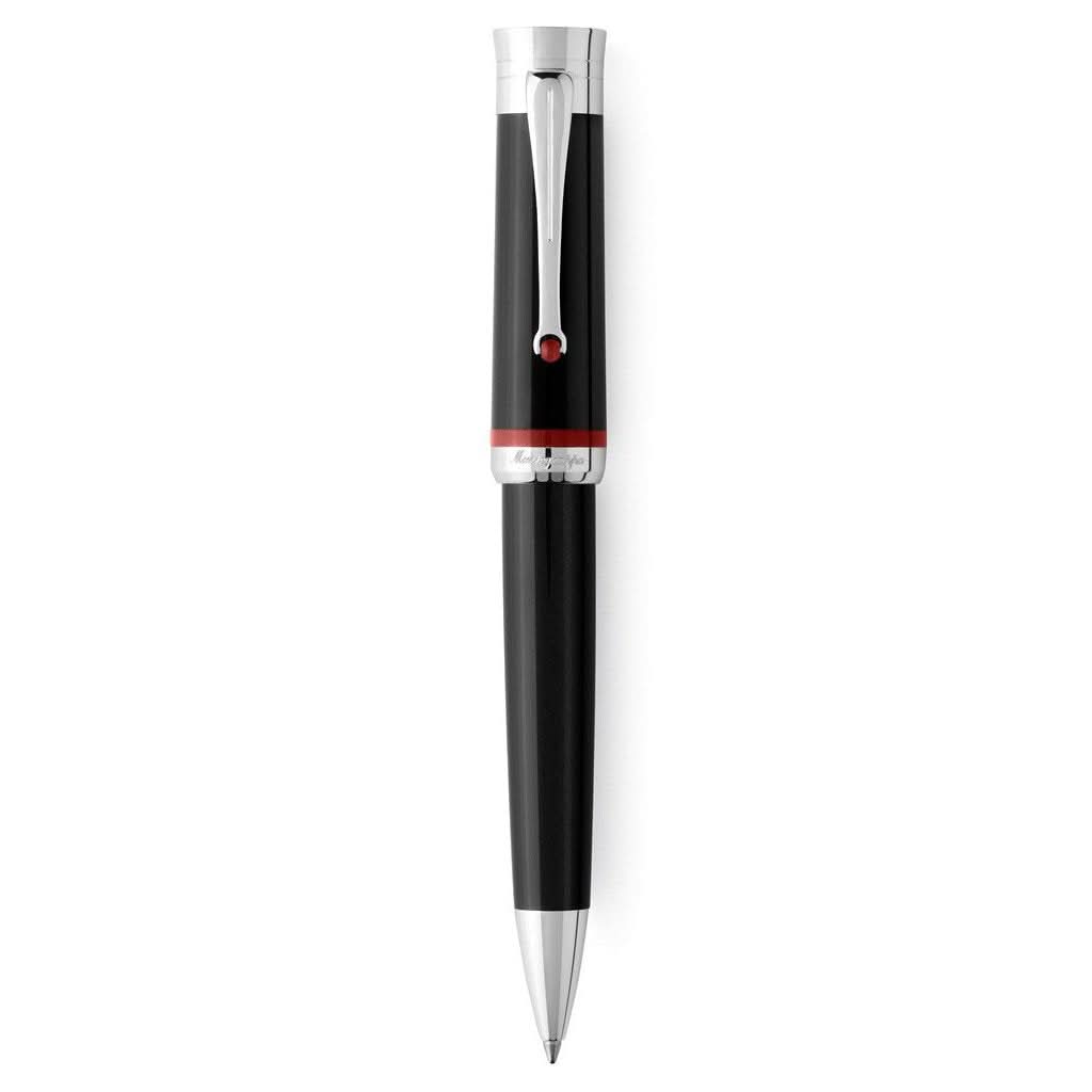 Montegrappa Silverware Homewares Gifts Montegrappa Desiderio Rollerball Pen - Black and Red ISDETRAC