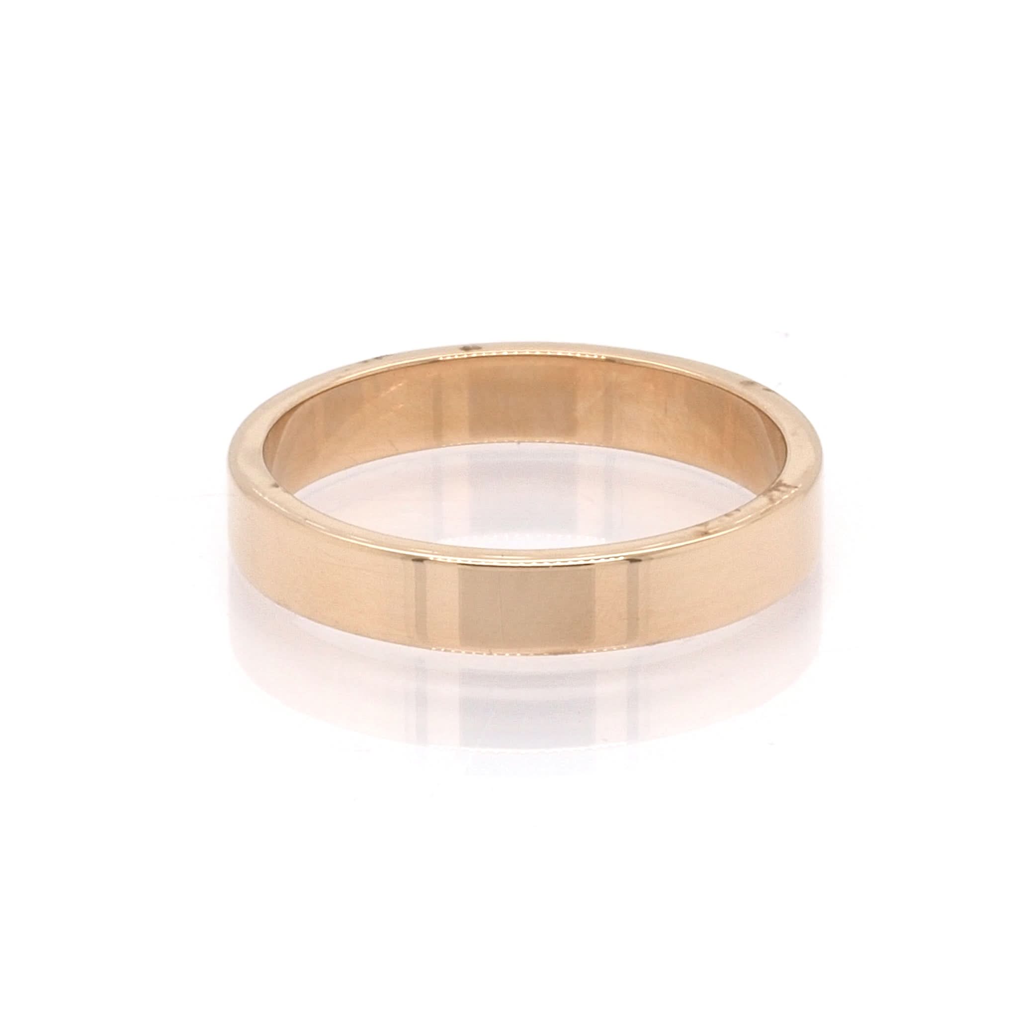 Ogden of Harrogate Jewellery 18ct Rose Gold Wedding Band