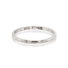 Ogden of Harrogate Jewellery 18ct White Gold Wedding Band