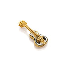 Ogden of Harrogate Jewellery 9ct Yellow Gold and Enamel Guitar Charm