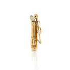 Ogden of Harrogate Jewellery 9ct Yellow Gold Golf Bag and Clubs Charm