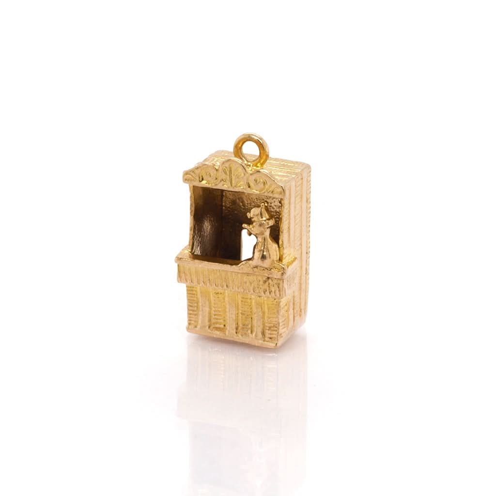 Ogden of Harrogate Jewellery 9ct Yellow Gold Punch & Judy Charm