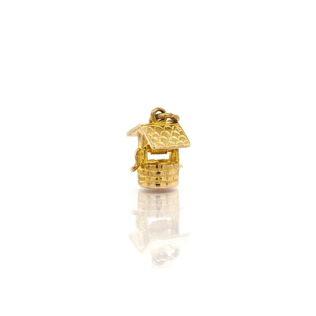 Ogden of Harrogate Jewellery 9ct Yellow Gold Well Charm