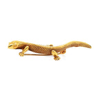 Ogden of Harrogate Jewellery A 9ct Gold, Lizard Brooch