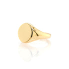 Ogden of Harrogate Jewellery A Medium 9ct Yellow Gold Signet Ring