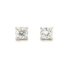 Ogden of Harrogate Jewellery A Pair of 18ct White Gold and Diamond Single Stone Earrings, 0.37cts