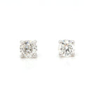 Ogden of Harrogate Jewellery A Pair of 18ct White Gold and Diamond Single Stone Earrings, 0.51cts
