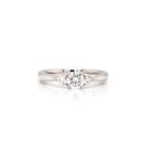 Ogden of Harrogate Jewellery A Platinum Three-Stone Diamond Ring