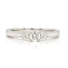 Ogden of Harrogate Jewellery A Platinum Three Stone Diamond Ring