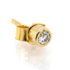 Ogden of Harrogate Jewellery A Single 18ct Yellow Gold Diamond Stud
