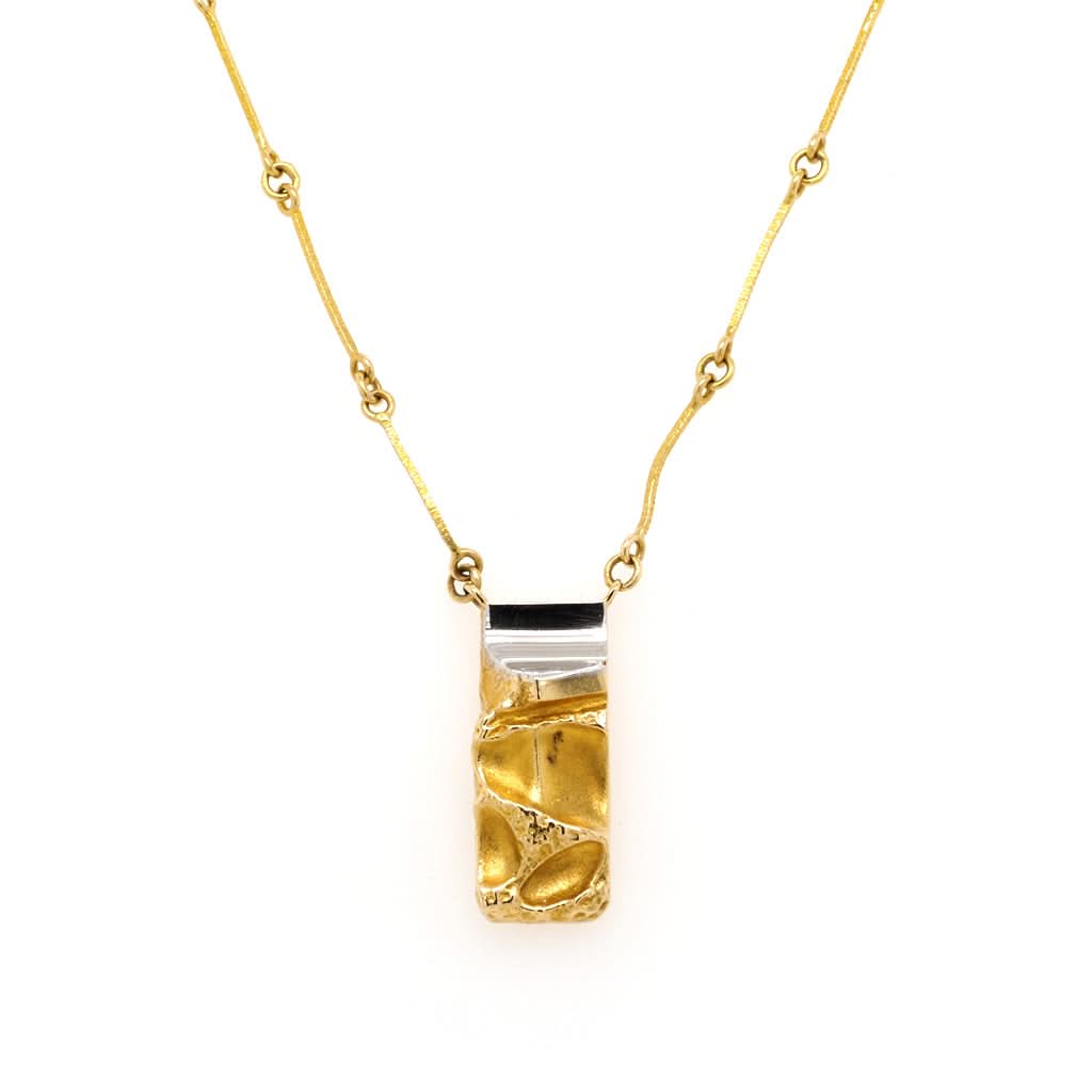 Ogden of Harrogate Jewellery An 18ct Yellow Gold Weckström Pendant